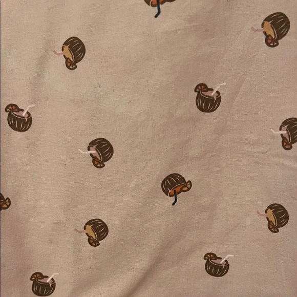 Goodfellow & Co SlimTropical Drink Patterned Button-Down Shirt Size XL - Picture 2 of 6